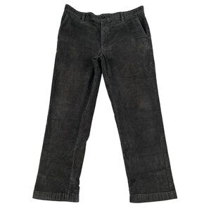 Men's Black Corduroy Pants
